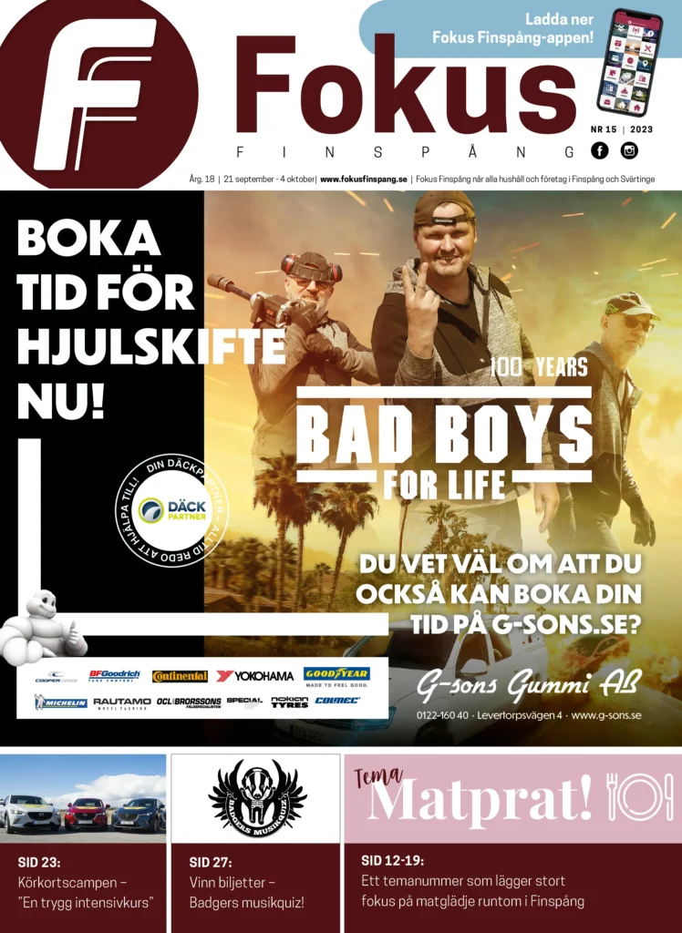 Framsida Fokus Finspång tidning