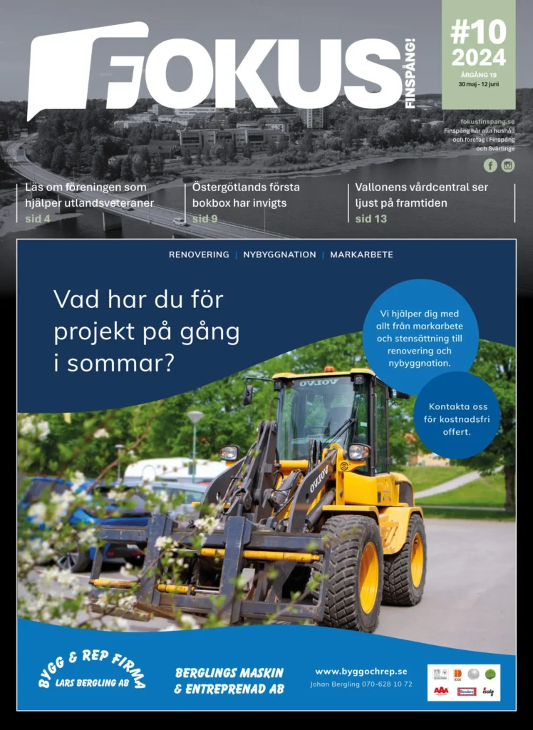 Framsida Fokus Finspång tidning