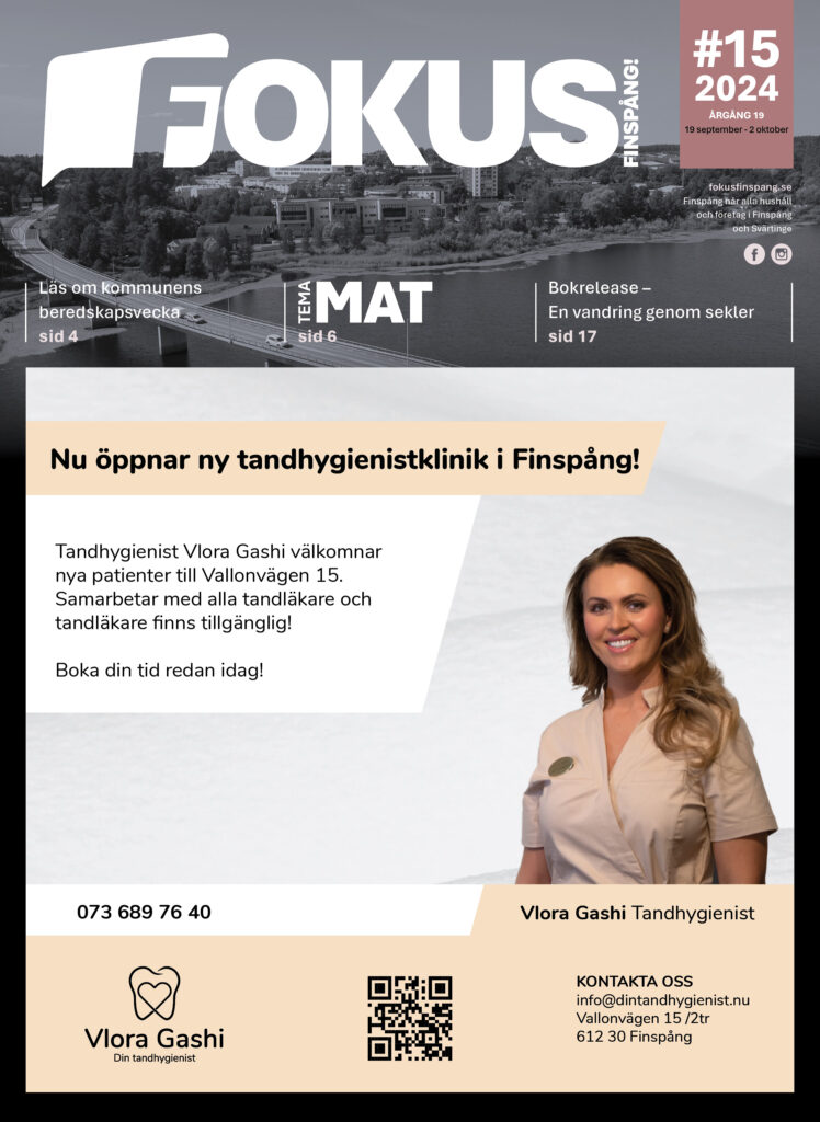 Framsida Fokus Finspång tidning